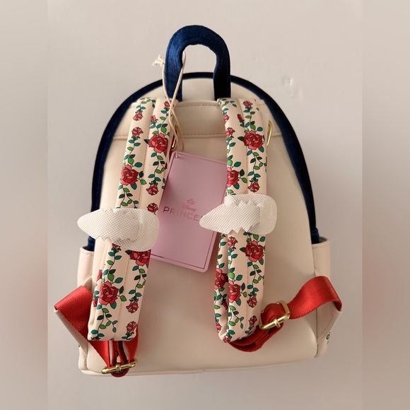 New Loungefly Disney Beauty and the Beast
Velvet Mini Backpack. - Picture 6 of 6